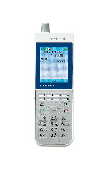 NYC-8ボタンディジタルコードレス電話機B(W)