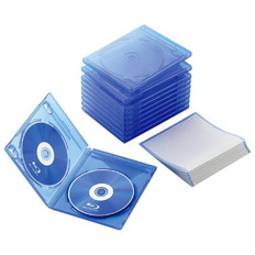 Blu-rayディスクケース(2枚収納タイプ)