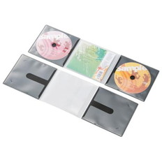 CD/DVD用スリム収納ソフトケース