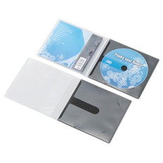 CD/DVD用スリム収納ソフトケース