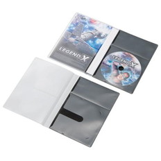 CD/DVD用スリム収納ソフトケース