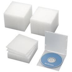 Blu-ray/DVD/CDケース(スリム/PP/1枚収納)