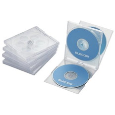 Blu-ray/DVD/CDケース(標準/PS/4枚収納)