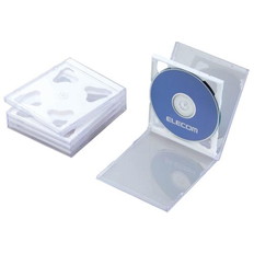 Blu-ray/DVD/CDケース(標準/PS/2枚収納)