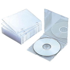 Blu-ray/DVD/CDケース(スリム/PS/1枚収納)