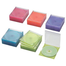 Blu-ray/DVD/CDケース(スリム/PS/1枚収納)