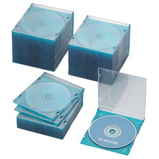 Blu-ray/DVD/CDケース(スリム/PS/1枚収納)