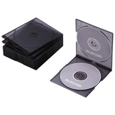 Blu-ray/DVD/CDケース(スリム/PS/2枚収納)