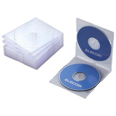 Blu-ray/DVD/CDケース(スリム/PS/2枚収納)