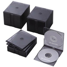Blu-ray/DVD/CDケース(スリム/PS/2枚収納)