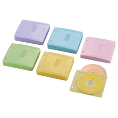Blu-ray･CD･DVD対応不織布ケース　2穴