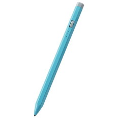 充電式アクティブタッチペン(6角　汎用　青)
