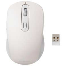 OSMOD　Six　USB無線/Bluetooth　充電静音マウス　[6ボタン/Mサイズ]