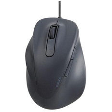 静音　有線マウス　　EX-G　5ボタン　Mサイズ(左手用)
