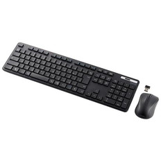 抗菌　無線薄型フルキーボード&マウス