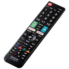 かんたんTVリモコン　ハイセンス用　ブラック