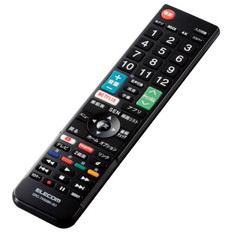 かんたんTVリモコン　ソニー用　ブラック