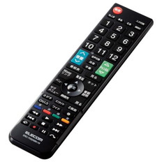かんたんTVリモコン　日立用　ブラック