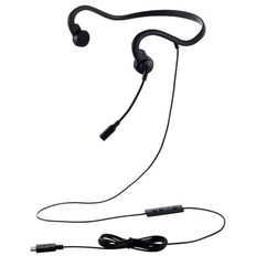 有線骨伝導ヘッドセット　USB　Type-C(TM)