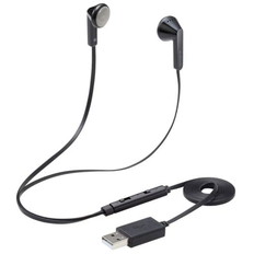 ヘッドセット　有線　USB-A　マイク　ミュートスイッチ付き