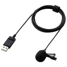 マイク　有線　USB-A　　ピンマイク