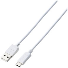 USB-A　-　USB　Type-C(TM)ケーブル(USB2.0/15W/2本セット)