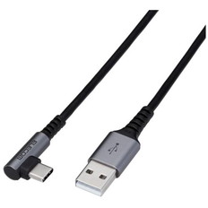 USB2.0ケーブル(認証品､A-C､L型コネクタ)