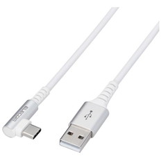 USB2.0ケーブル(認証品､A-C､L型コネクタ)