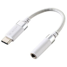 USB　Type-C(TM)　-　φ3.5mm変換ケーブル(高耐久)