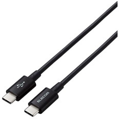 USB2.0ケーブル(認証品､C-C､やわらか耐久､USB　PD対応)
