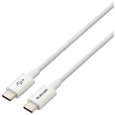 USB2.0ケーブル(認証品､C-C､やわらか耐久､USB　PD対応)