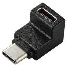 USBアダプター　L字縦(USB　Type-C(TM)プラグ-　USB　Type-Cポート)