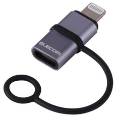 USB変換アダプター(USB　Type-Cポート　-　Lightningプラグ)