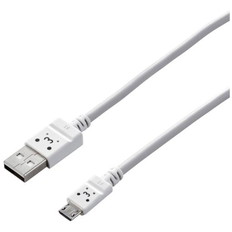 2A対応やわらかmicroUSBケーブル