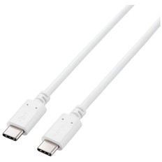 USB2.0ケーブル(USB　Type-C(TM)　-　USB　Type-C/100W対応/スリム)