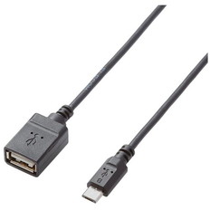 OTG変換ケーブル(micro　B-USB　Aメス)