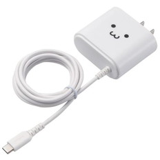 AC充電器(Type-Cケーブル一体型/2.4A)