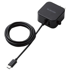 AC充電器(2.4A/Cケーブル一体型+Aポート×1)