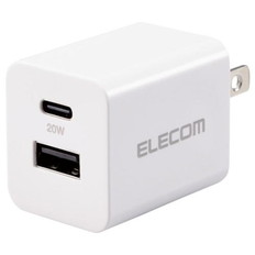 USB　Power　Delivery　20W　AC充電器(C×1+A×1)