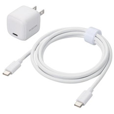 USB　Power　Delivery　20W　AC充電器(C-Cケーブル付属/1.5m)