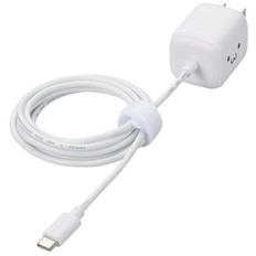 USB　Power　Delivery　30W　AC充電器(Cケーブル一体型/1.5m)