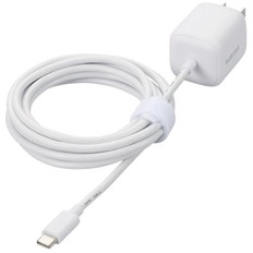 USB　Power　Delivery　30W　AC充電器(Cケーブル一体型/2.5m)