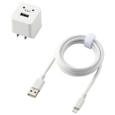 12W　Lightningケーブル付属AC充電器