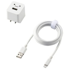 12W　Lightningケーブル付属AC充電器