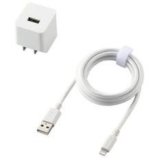 12W　Lightningケーブル付属AC充電器