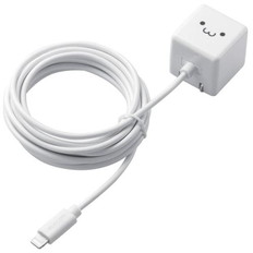 5W　5V/1A　Lightningケーブル一体型　AC充電器