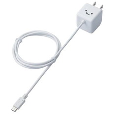 キューブ型AC充電器(スマホ用･1.8A)