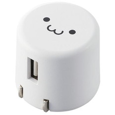 コンパクトAC充電器(1.8A/Aポート×1)
