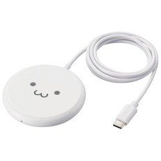 ケーブル一体型　Qi規格対応ワイヤレス充電器(5W･卓上･1m)