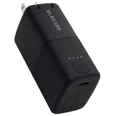 AC充電器一体モバイルバッテリー(5000mAh/30W/C×1)